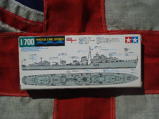 Tamiya 31904 H.M.S. O Class Destroyer